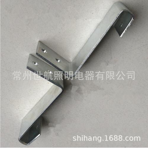 厂家加工定制 工字钢梁抱箍工字钢工程照明抱箍钢结构工厂镀锌箍